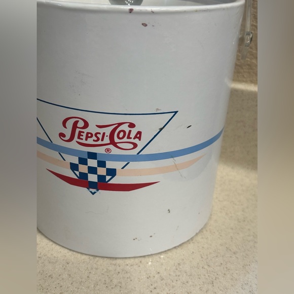 Pepsi-cola vintage ice bucket advertising memorabilia collectible - Picture 3 of 9